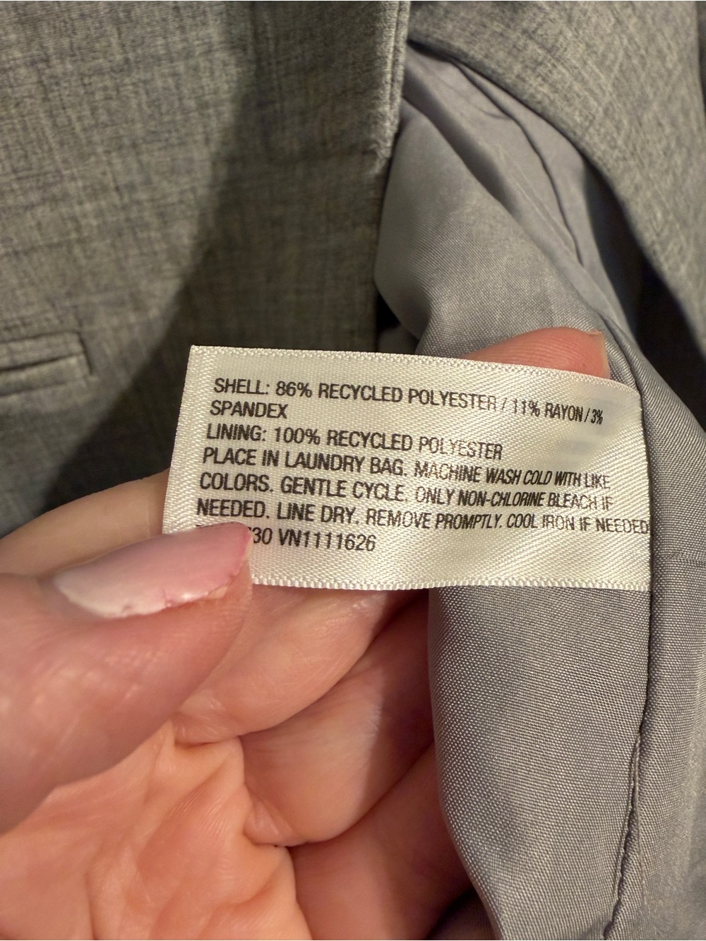 a new day Gray Collarless Tailored Blazer - Picture 6 of 9